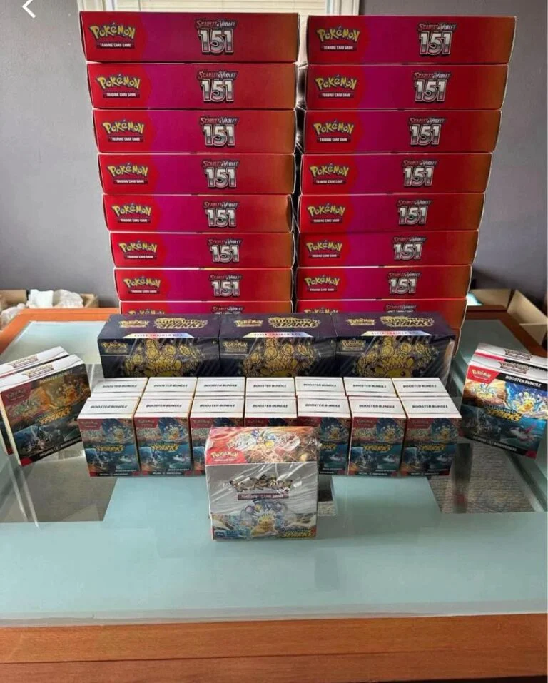 Sealed Pokémon Tcg Pallet Wholesale Europe